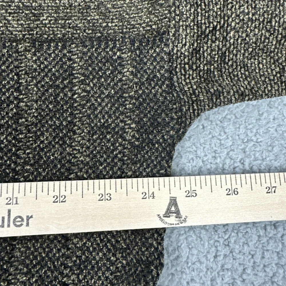 Giorgio di Firenze 1/4 Button Sweater Men XL Brown Acrylic Wool Blend Knit Italy